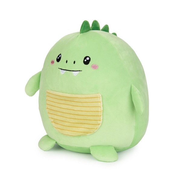 Balvi Cojín infantil Fluffy Dinoz verde-27780