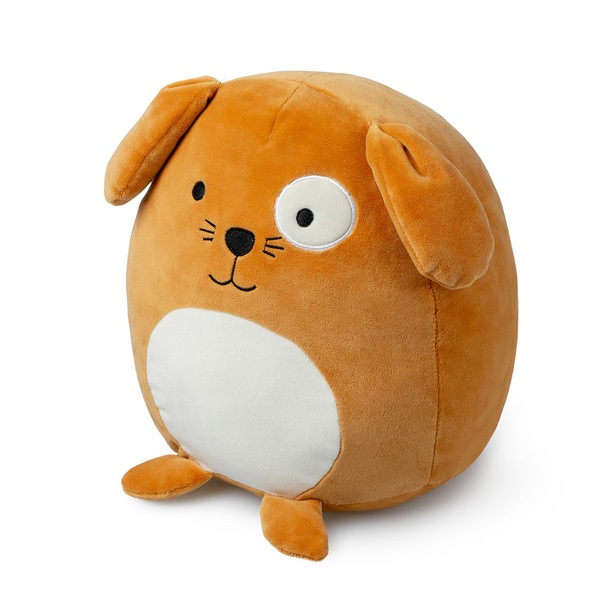 Balvi Balvi Cojín Woof Color marrón Forma de perro Suave y muy blando Poliéster