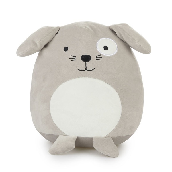 Balvi Cojín Woof gris-27544