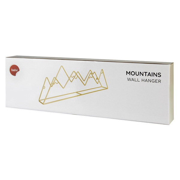 Balvi Colgador Pared Mountain Dorado-27184