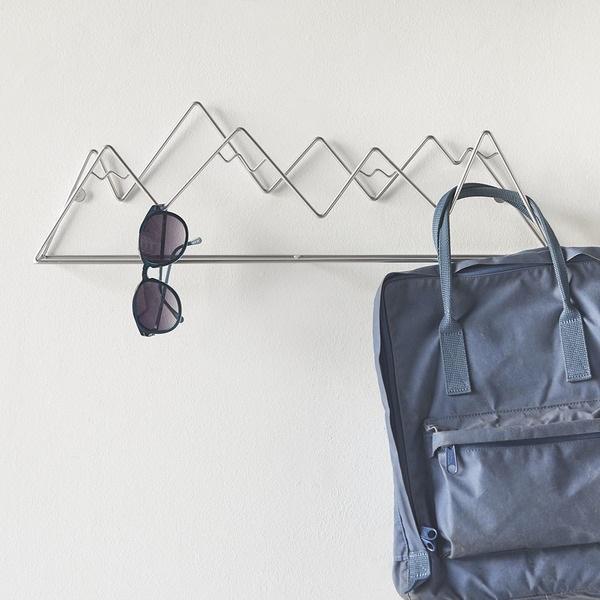 Balvi Colgador Pared Mountain Plateado-27185