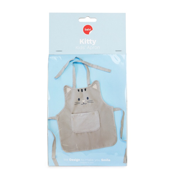 Balvi Delantal Kitty Gris-27975