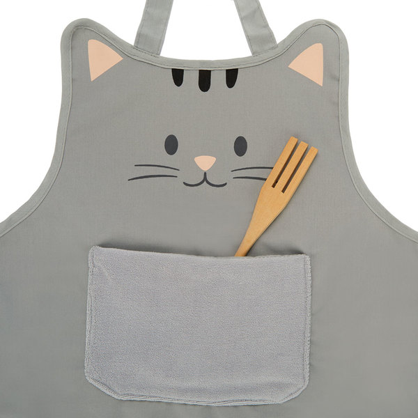 Balvi Delantal Kitty Gris-27975