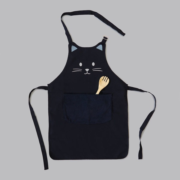 Balvi Delantal Kitty Negro-27977