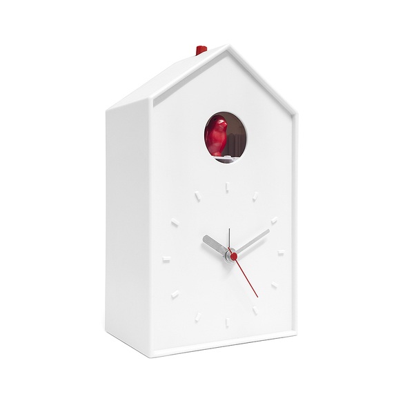 Balvi Balvi Despertador Cucu Color blanco Reloj de mesa o de pared Pilas:1xAA + 2xC (no incluidas) Plástico