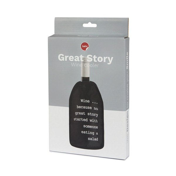 Balvi Enfriador Vino Great Story Negro-27170
