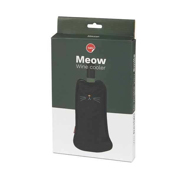 Balvi Enfriador Vino Meow Negro-27480