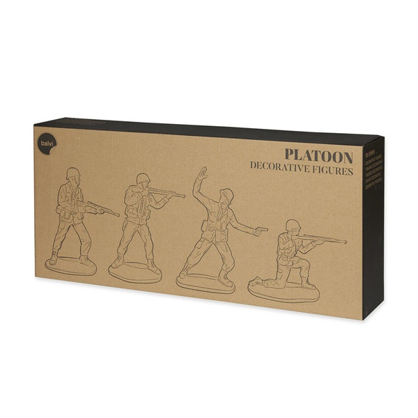 Balvi Figuras Decorativas Platoon X4-27354