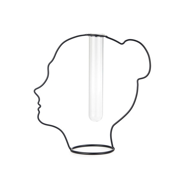 Balvi Florero Lady Silhouette Negro-27600