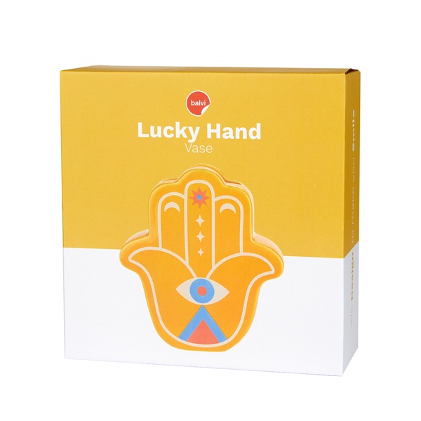 Balvi Florero Lucky Hand Amarillo-27917