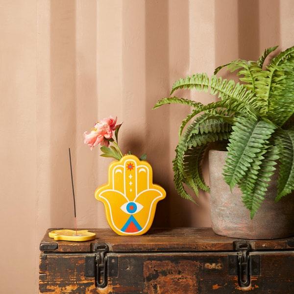 Balvi Florero Lucky Hand Amarillo-27917