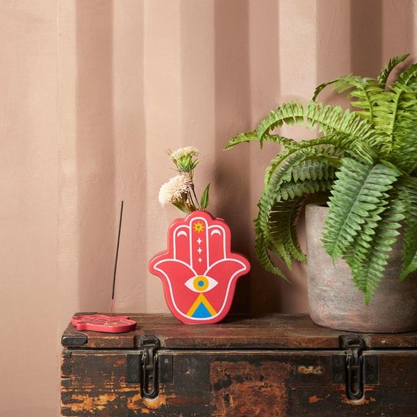 Balvi Florero Lucky Hand Rojo-27918