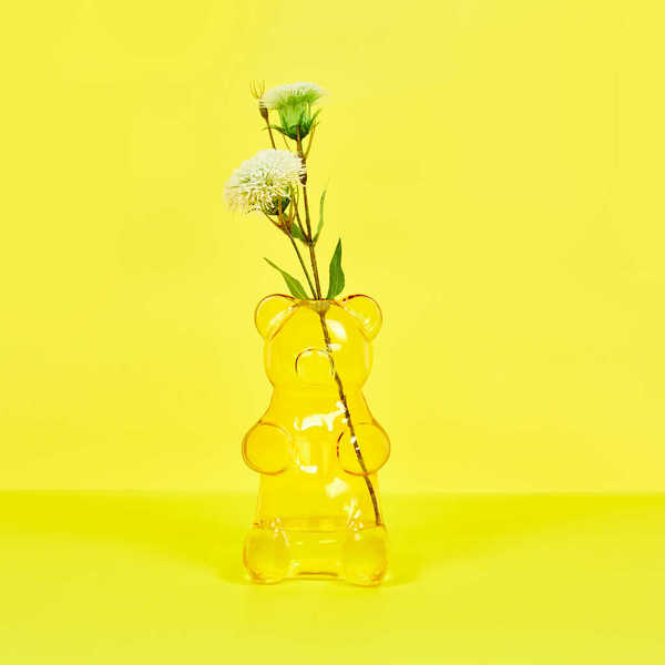Balvi Florero Yummy Bear Amarillo-27966