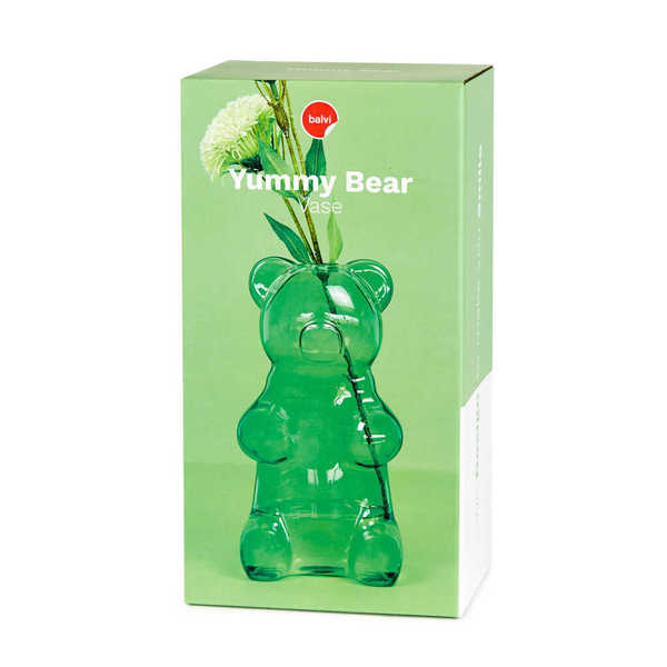 Balvi Florero Yummy Bear Verde-27967