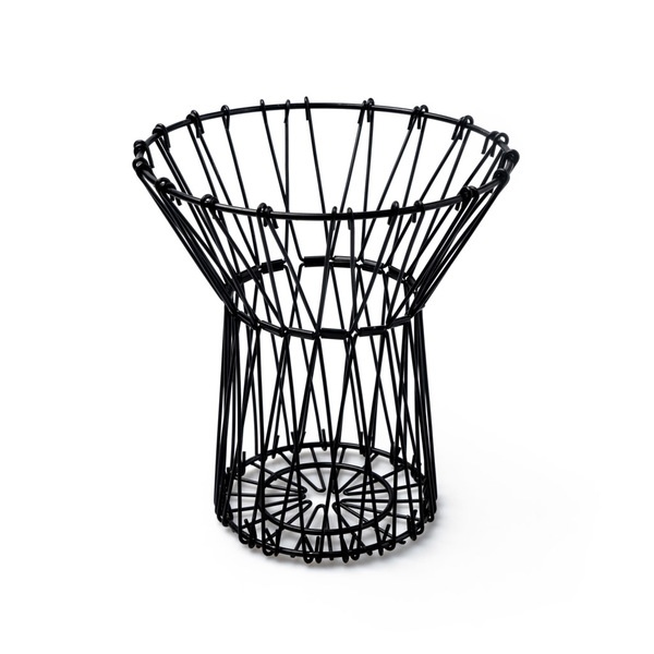 Balvi Balvi Frutero Multi Form Color Negro Contenedor Decorativo Ajustable Metal