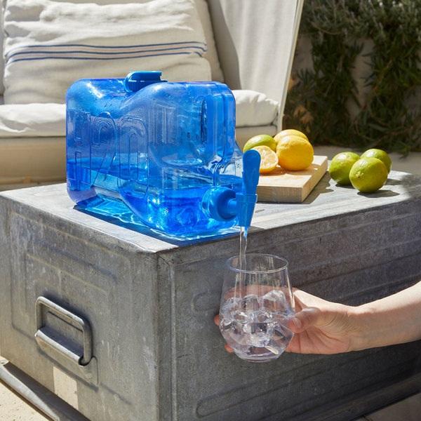 Balvi Balvi - H2O Dispensador De Agua Con Capacidad De 5 5 Litros En Plástico PETG