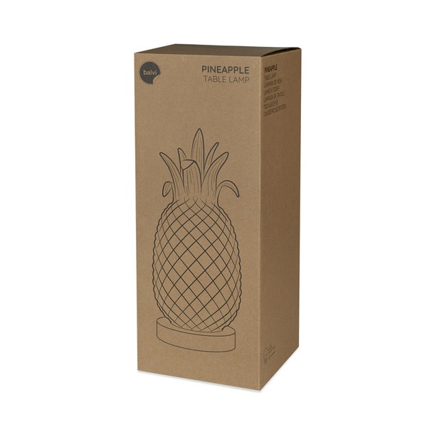 Balvi Lámpara De Mesa Pineapple Vidrio-27339