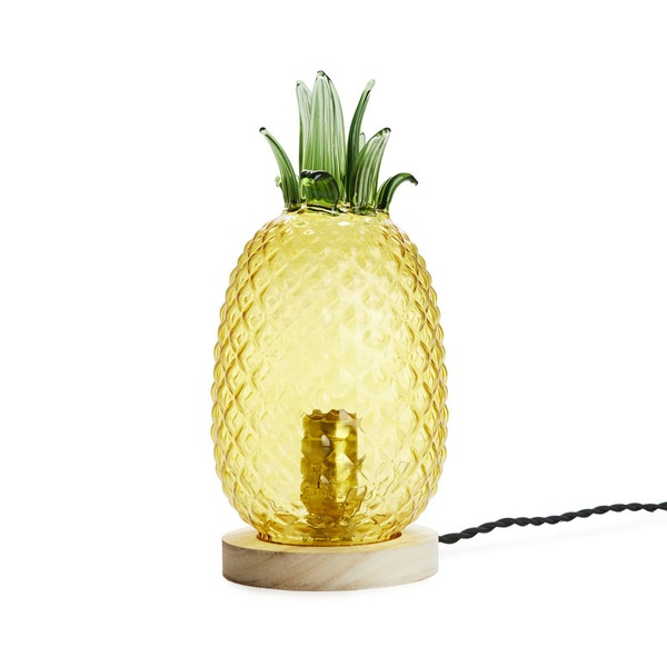 Balvi Lámpara de mesa Pineapple vidrio-27339