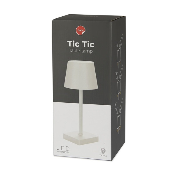 Balvi Lámpara De Mesa Tic Tic Blanco-27433