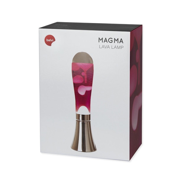 Balvi Lámpara Lava Magma Plateado/rosa-27396