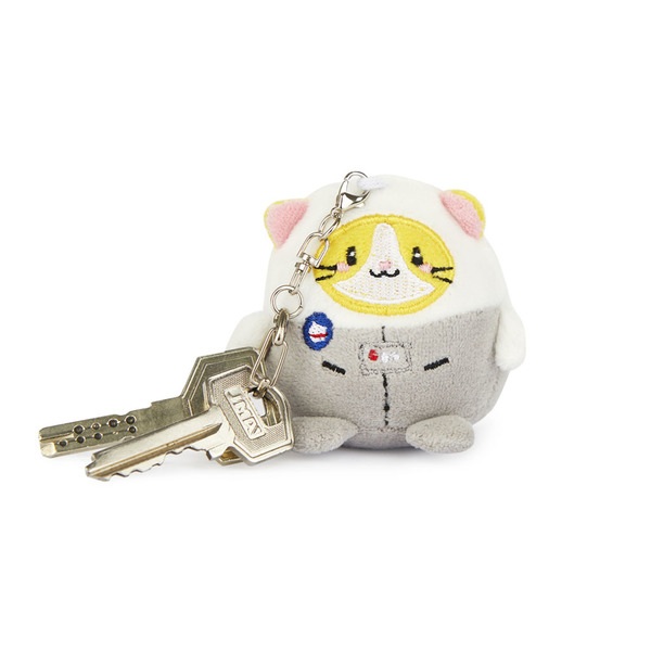 Balvi Llavero Fluffy Astrocat Blanco/gris-27784