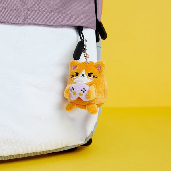 Balvi Llavero Fluffy Kawaii Gamer Naranja-27886