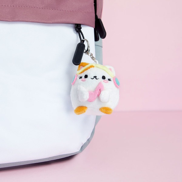 Balvi Llavero Fluffy Kawaii Melody Blanco-27884
