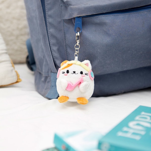 Balvi Llavero Fluffy Kawaii Melody Blanco-27884