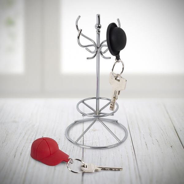 Balvi Balvi - LLaveros Con Soporte Chapeau Metal/silicona