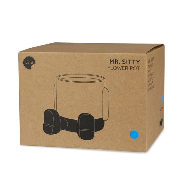 Balvi Maceta Mr.Sitty Azul-27526