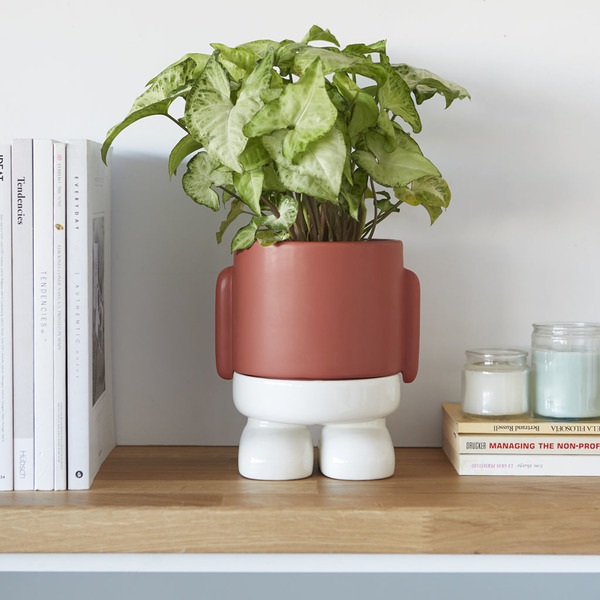 Balvi Maceta Mr.Standy Rojo-27522