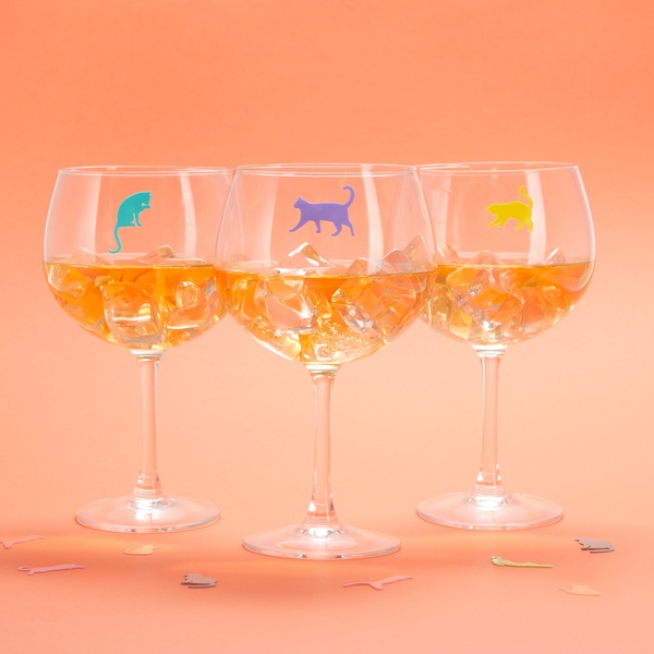 Balvi Marca Copas Sticky Cats X8-27577