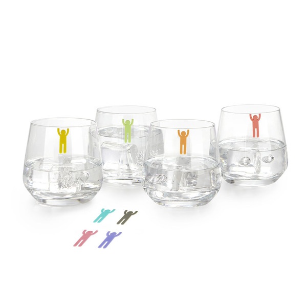 Balvi Marca copas Sticky Men x8-27576