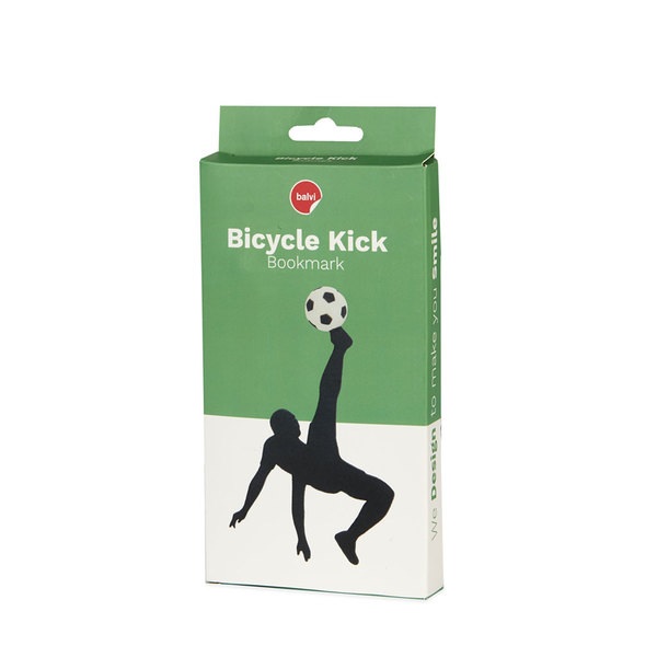 Balvi Marcapáginas Bicycle Kick Negro/blanco-27801