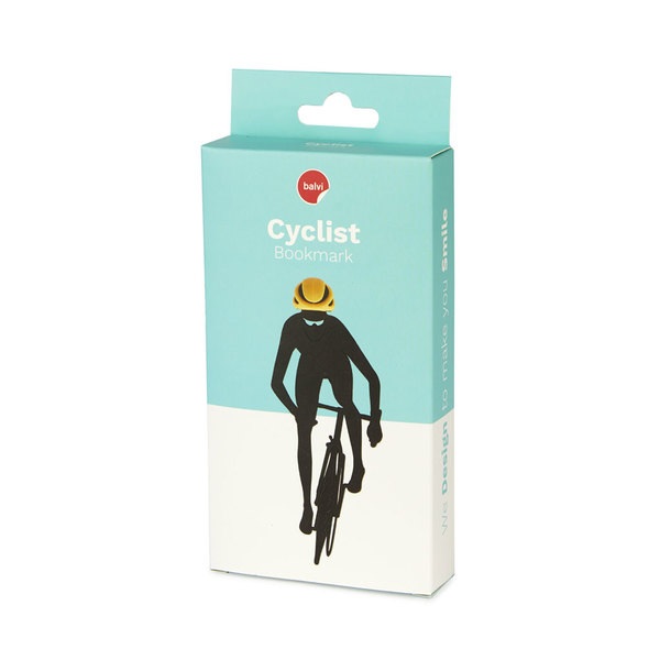 Balvi Marcapáginas Cyclist Negro/amarillo-27764