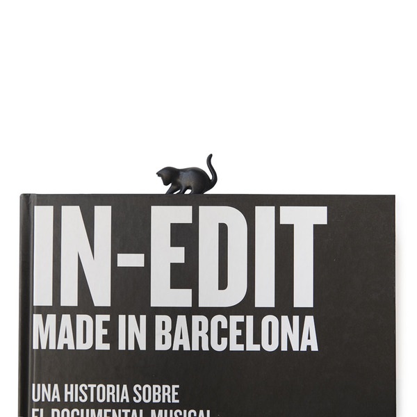 Balvi Marcapáginas Fishing Cat Negro-27838