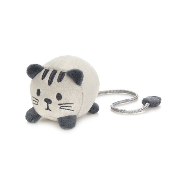 Balvi Marcapáginas Fluffy Kitty gris-27626