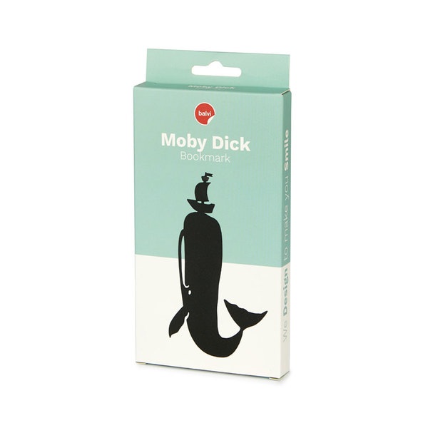 Balvi Marcapáginas Moby Dick Negro-27554