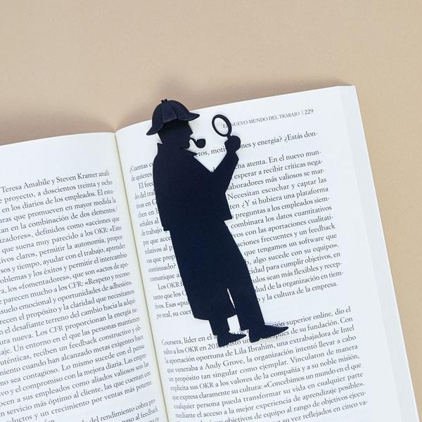 Balvi Marcapáginas Sherlock Negro-27556