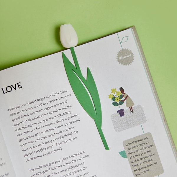 Balvi Marcapáginas Tulip Blanco-27897