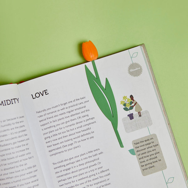 Balvi Marcapáginas Tulip Naranja-27899