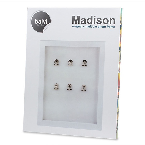 Balvi Balvi - Marco Múltiple Madison X6 Magnético Blanco