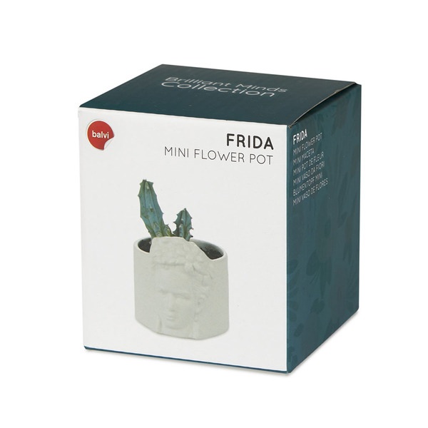 Balvi Mini Maceta Frida Blanco-27505
