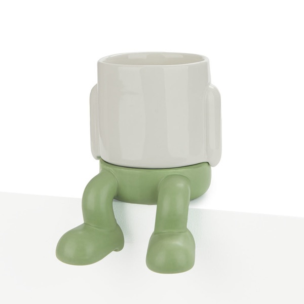 Balvi Mini Maceta Mr.Dangly Verde-27836