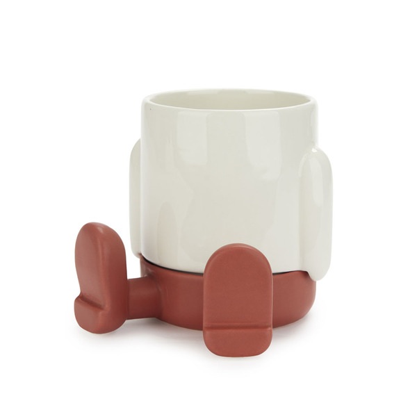 Balvi Mini Maceta Mr.Sitty Rojo-27835