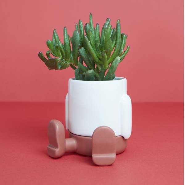 Balvi Mini Maceta Mr.Sitty Rojo-27835