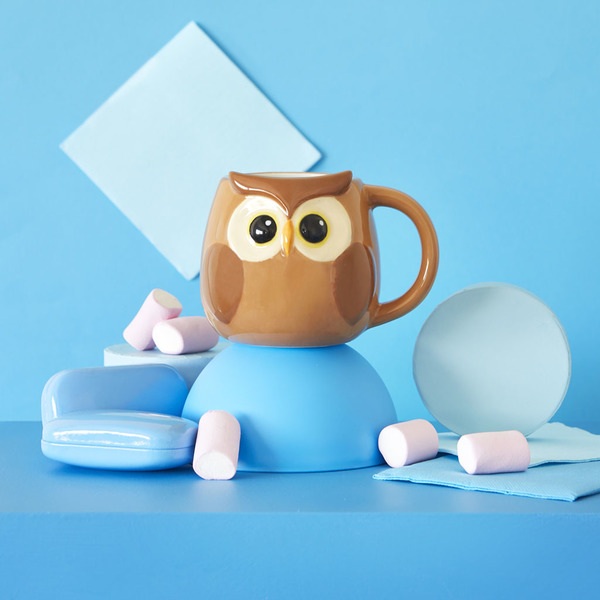 Balvi Mug Bubo Marrón-27560