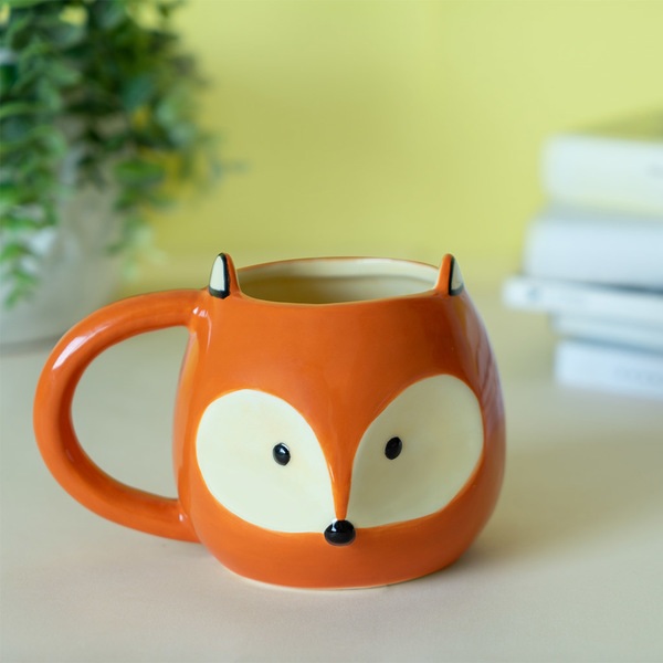 Balvi Balvi Mug Fox Taza Con Cara De Zorro Capacidad: 482ml Cerámica
