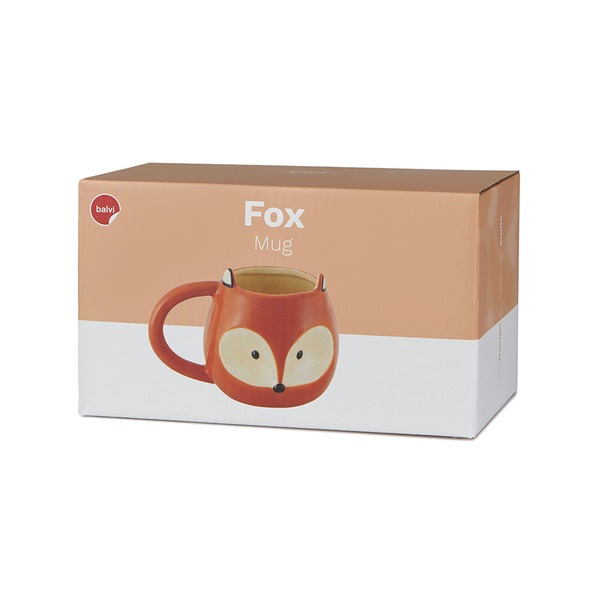 Balvi Balvi Mug Fox Taza Con Cara De Zorro Capacidad: 482ml Cerámica