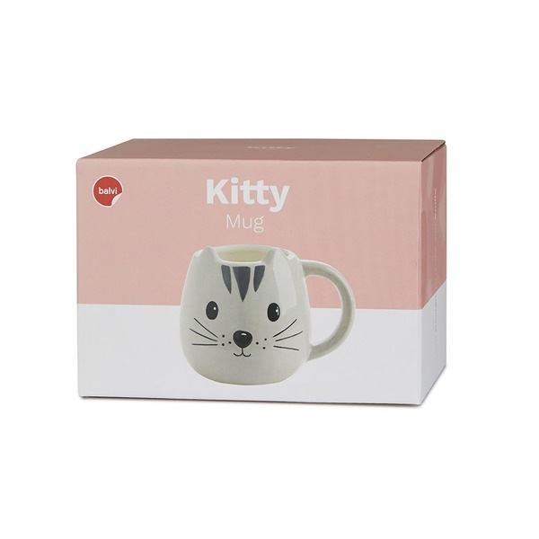 Balvi Mug Kitty Gris-27558